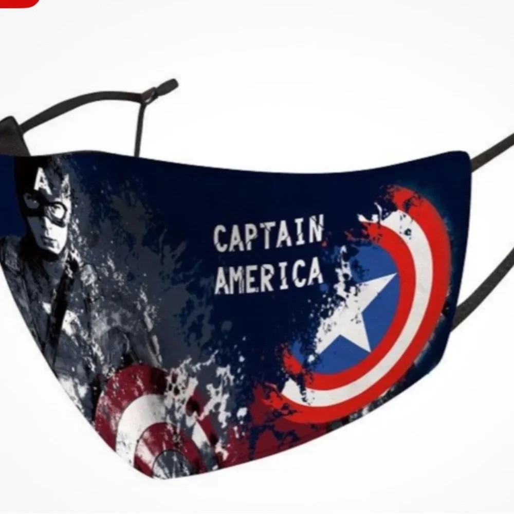 Superhero Themed Face Masks choose in the notes